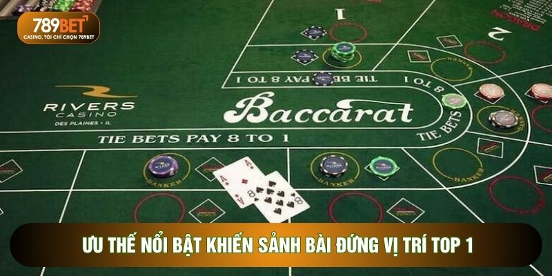 Baccarat – Nghệ Thuật Đấu Trí Đỉnh Cao Và Cơ Hội Đổi Đời Tại 789Bet